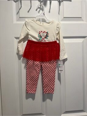 Carter's Girls Merry and Bright Holiday Outfit Set